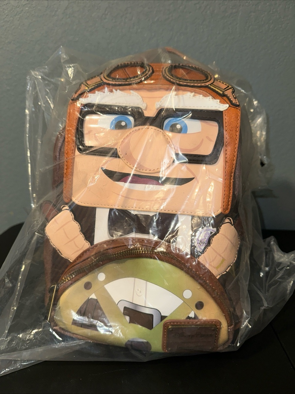 Disney Parks Pixar Up Carl Fredricksen Loungefly Backpack New in Original Packag